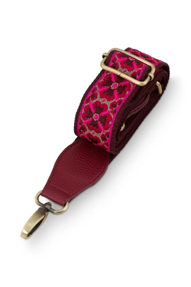 Pip Studio Taschen|Taschengurte|Taschengurte Blume Rot