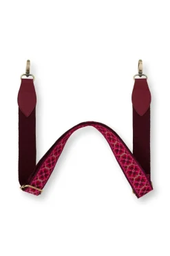 Pip Studio Taschen|Taschengurte|Taschengurte Blume Rot