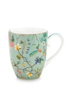 Pip Studio Teetassen|Tasse Gross Jolie Blumen Blau
