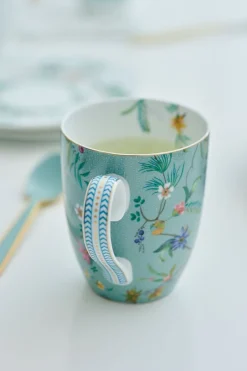 Pip Studio Teetassen|Tasse Gross Jolie Blumen Blau