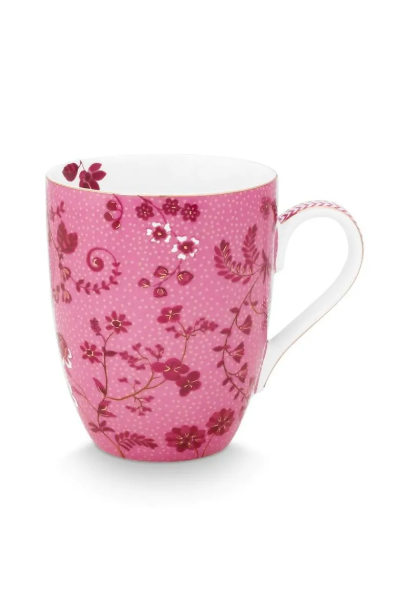 Pip Studio Teetassen|Tasse Gross Jolie Blumen Rosa