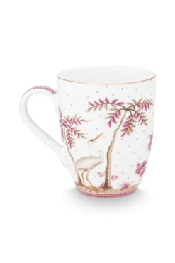 Pip Studio Teetassen|Tasse Gross Jolie Punkte Gold Rosa