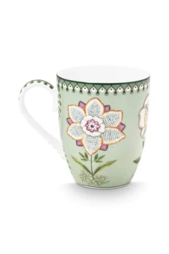 Pip Studio Teetassen|Tasse Gross Lily&Lotus Hell Grün