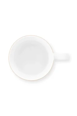 Pip Studio Weihnachten|Teetassen|Tasse Gross Love Birds Medallion Dunkel Grün