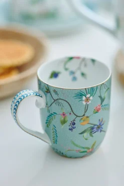 Pip Studio Kaffeetassen|Tasse Klein Jolie Blumen Blau