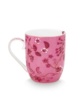 Pip Studio Kaffeetassen|Tasse Klein Jolie Blumen Rosa