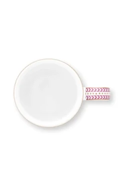Pip Studio Kaffeetassen|Tasse Klein Jolie Punkte Gold Rosa