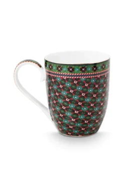 Pip Studio Teetassen|Tasse XL Clover Grün