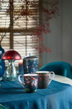 Pip Studio Teetassen|Tasse XL Flower Blues Blau