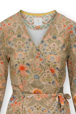 Pip Studio Pullover & Strickjacken|Pullover Und Strickjacken|Teagan Jacke Lange Ärmeln Flore Pequeña Sand
