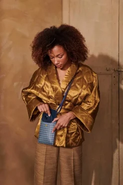 Pip Studio Taschen|Umhängetaschen|Telefontasche Clover Blau