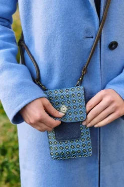 Pip Studio Taschen|Umhängetaschen|Telefontasche Klein Clover Blau