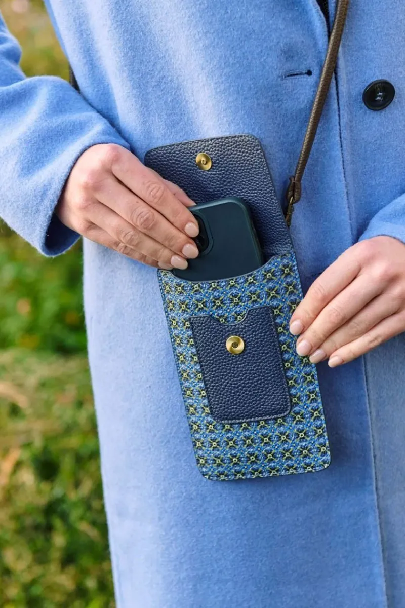 Pip Studio Taschen|Umhängetaschen|Telefontasche Klein Clover Blau