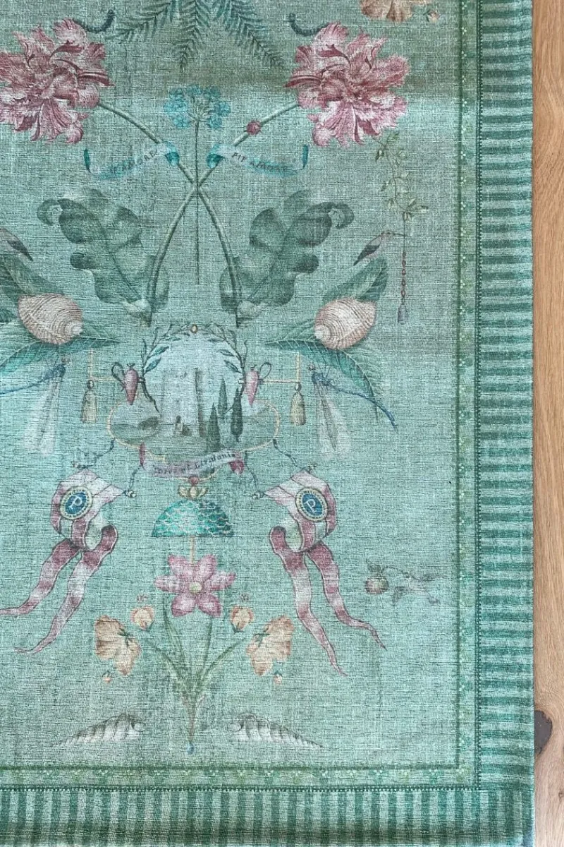 Pip Studio Rechteckige Teppiche|Teppich Festa di Lividonia by Pip Grün