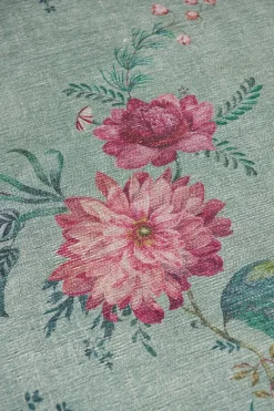 Pip Studio Rechteckige Teppiche|Teppich Fleur Grandeur by Pip Grün