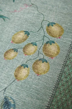 Pip Studio Rechteckige Teppiche|Teppich Fleur Grandeur by Pip Grün