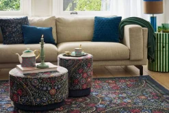 Pip Studio Rechteckige Teppiche|Teppich Il Ricamo by Pip Dunkel Blau