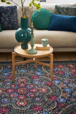 Pip Studio Rechteckige Teppiche|Teppich Il Ricamo by Pip Dunkel Blau