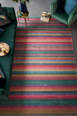 Pip Studio Rechteckige Teppiche|Teppich Jacquard Stripes by Pip Multi