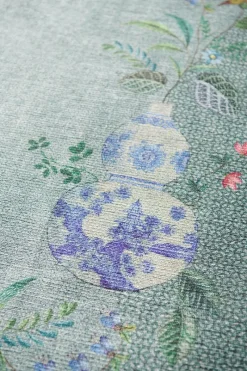Pip Studio Rechteckige Teppiche|Teppich Jolie by Pip /Grün Grau