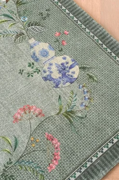 Pip Studio Rechteckige Teppiche|Teppich Jolie by Pip /Grün Grau