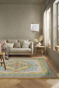 Pip Studio Rechteckige Teppiche|Teppich Majorelle by Pip Gelb