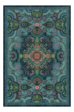 Pip Studio Rechteckige Teppiche|Teppich Moon Delight by Pip Dunkel Blau