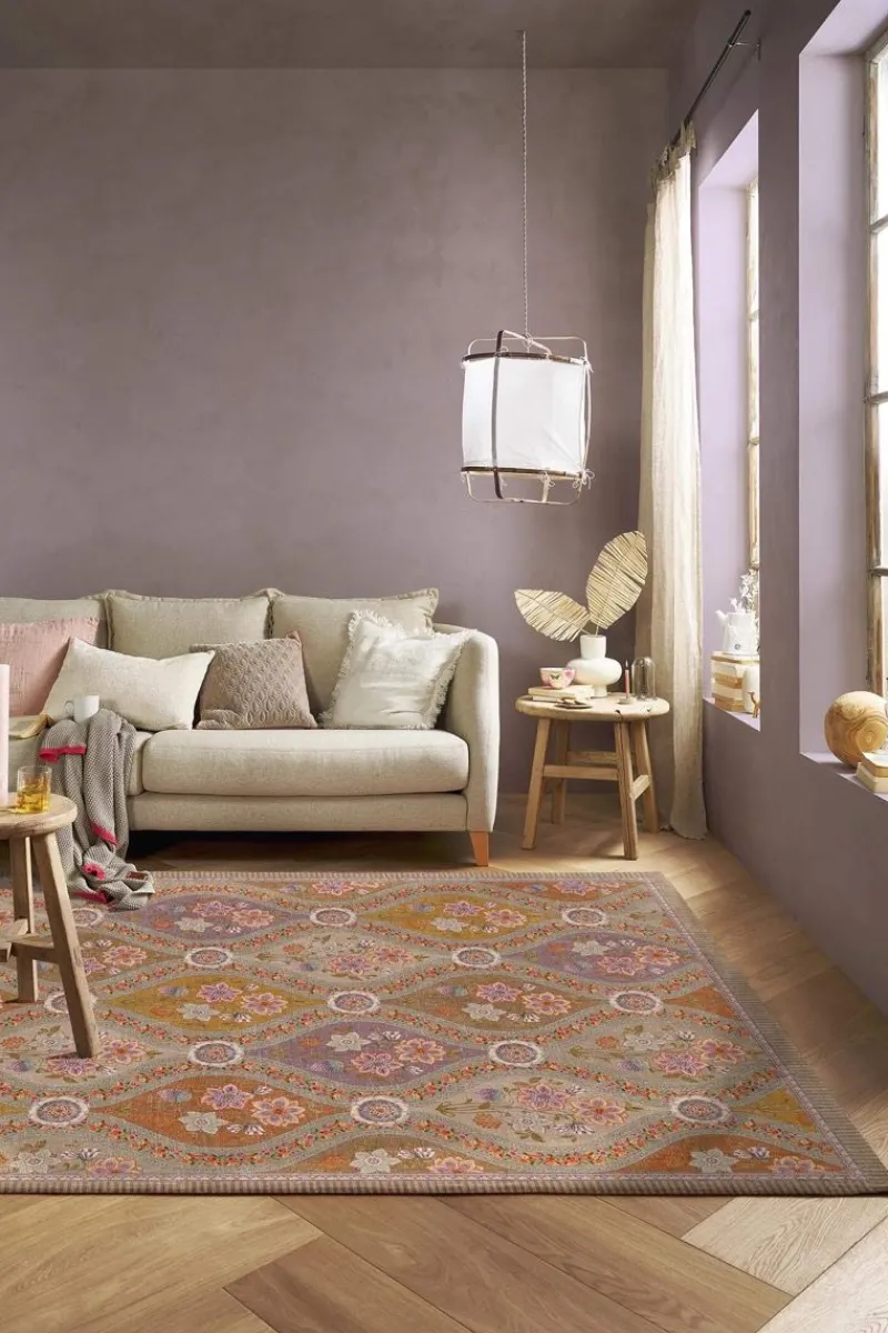 Pip Studio Rechteckige Teppiche|Teppich Ornamento by Pip Mehrfarbig