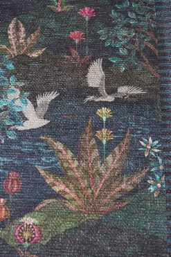 Pip Studio Rechteckige Teppiche|Teppich Pip Garden Dunkelblau