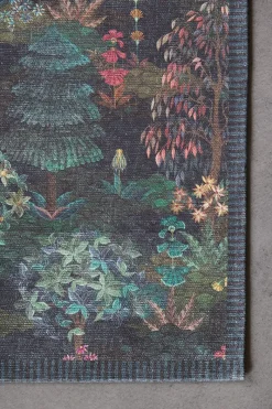 Pip Studio Rechteckige Teppiche|Teppich Pip Garden Dunkelblau