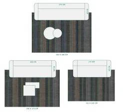 Pip Studio Rechteckige Teppiche|Teppich Ribbon by Pip Grün