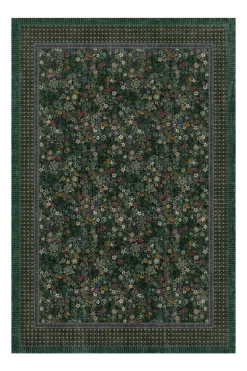 Pip Studio Rechteckige Teppiche|Teppich Tutti i Fiori by Pip Grün