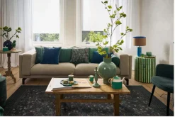 Pip Studio Rechteckige Teppiche|Teppich Tutti i Fiori by Pip Grün
