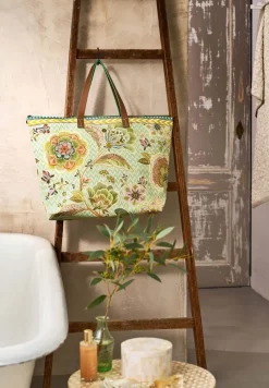 Pip Studio Taschen|Wochenendtaschen|Tilda Tragetasche Gross Hakuna Grün