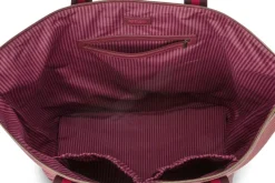 Pip Studio Taschen|Shoppers|Tilda Tragetasche Gross Streifen Rosa