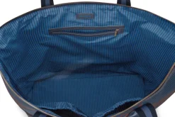 Pip Studio Taschen|Wochenendtaschen|Tilda Tragetasche Gross Streifen Blau