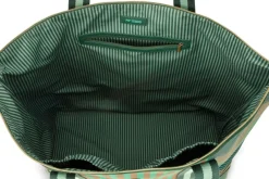 Pip Studio Taschen|Wochenendtaschen|Tilda Tragetasche Gross Streifen Grün