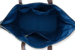 Pip Studio Taschen|Wochenendtaschen|Tilda Tragetasche Querida Dunkel Blau