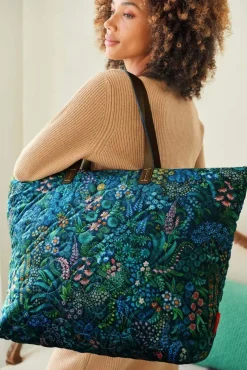 Pip Studio Taschen|Wochenendtaschen|Tilda Tragetasche Querida Dunkel Blau