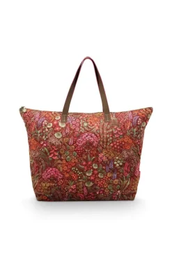 Pip Studio Taschen|Wochenendtaschen|Tilda Tragetasche Querida Rot