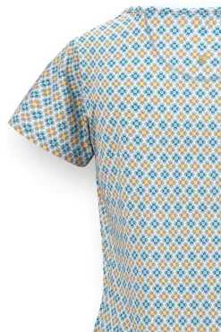 Pip Studio Tops|Shirts Mit Kurzen Ärmeln|Tilly Top Kurze Ärmeln Mojo Blau