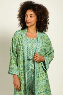 Pip Studio Tops|Shirts Mit Kurzen Ärmeln|Tilly Top Kurze Ärmeln Mojo Grün
