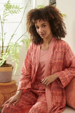Pip Studio Tops|Shirts Mit Kurzen Ärmeln|Tilly Top Kurze Ärmeln Mojo Rosa