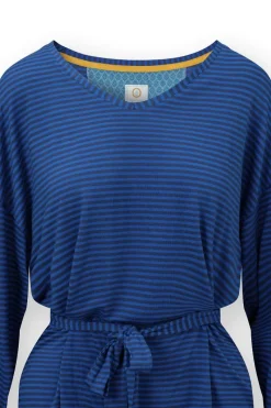 Pip Studio Tops|Tops Mit Langen Ärmeln|Timberly Top Lange Ärmeln Little Sumo Stripe Blau