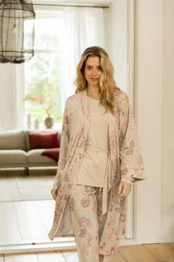 Pip Studio Tops|Tops Mit Langen Ärmeln|Timberly Top Lange Ärmeln Little Sumo Stripe Sand