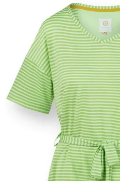 Pip Studio Tops|Shirts Mit Kurzen Ärmeln|Tonya Top Kurze Ärmeln Little Sumo Stripe Grün