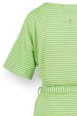 Pip Studio Tops|Shirts Mit Kurzen Ärmeln|Tonya Top Kurze Ärmeln Little Sumo Stripe Grün