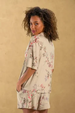 Pip Studio Tops|Top Kurze Ärmeln Knöpfe Amor de Dios Sand