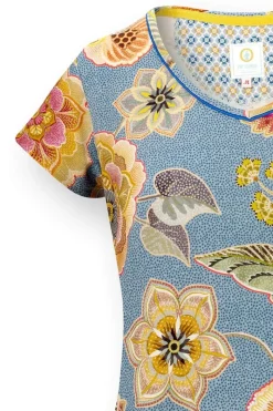 Pip Studio Strandmode|Tops|Toy Top Kurze Ärmeln Matata Blau