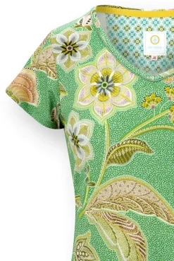 Pip Studio Strandmode|Tops|Toy Top Kurze Ärmeln Matata Grün